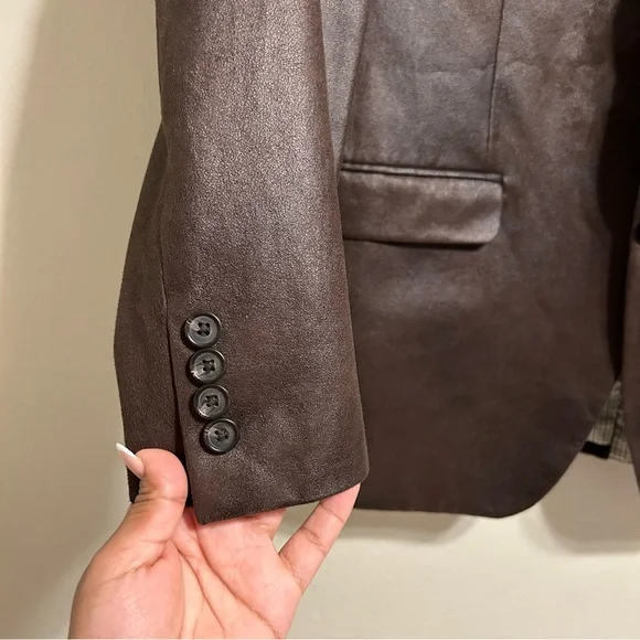Lauren Ralph Lauren Men’s Cotton Polyester Blend Blazer Brown Size 40R - Picture 3 of 10